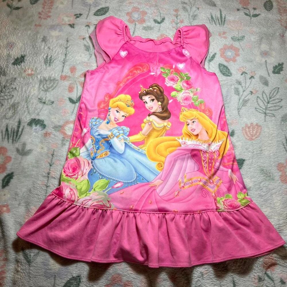 Disney Princess Pink Nightgown Dress - Size Kids 5